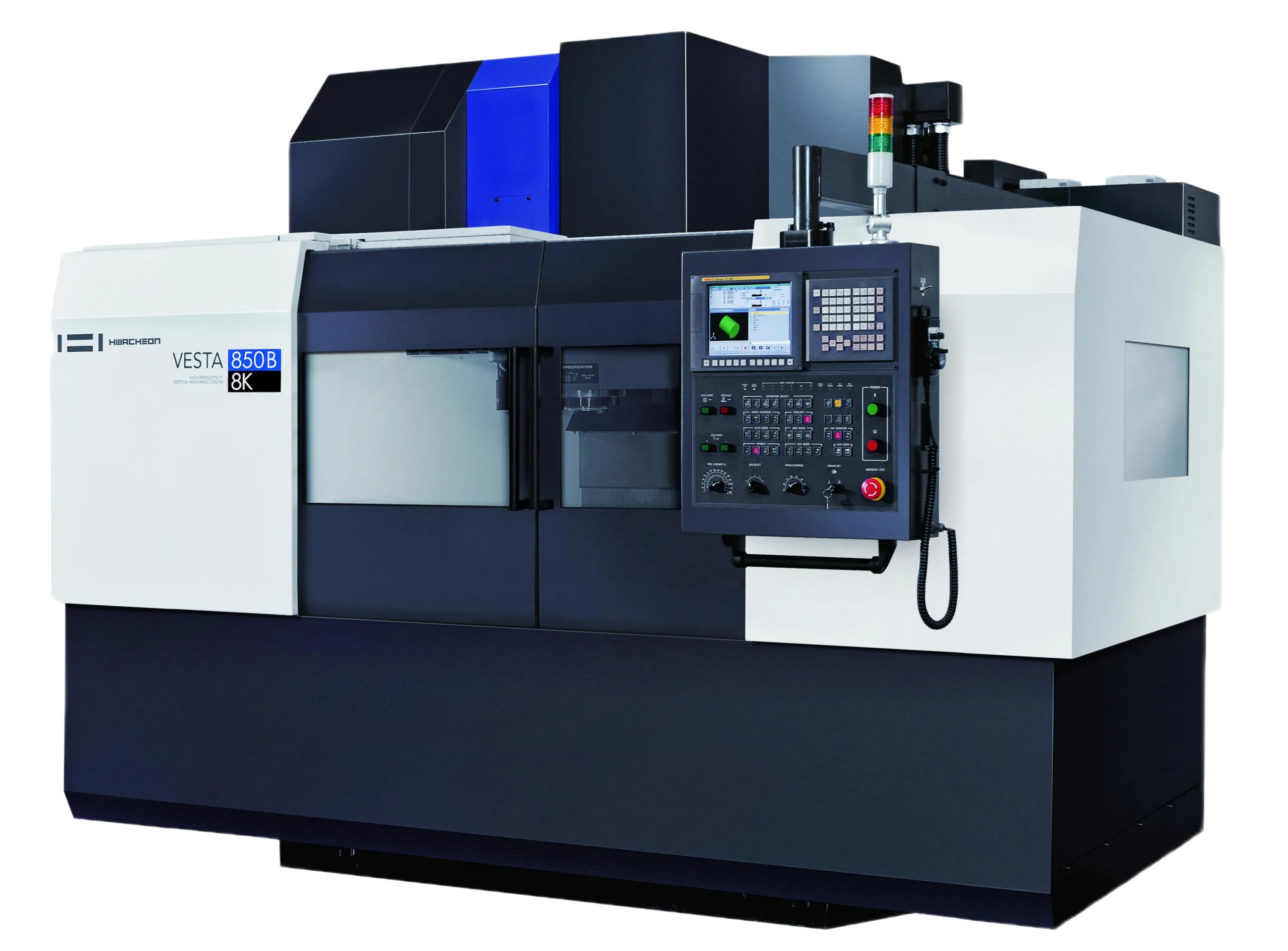 VESTA-850B | Vertical machining centre with box guideways, gear
