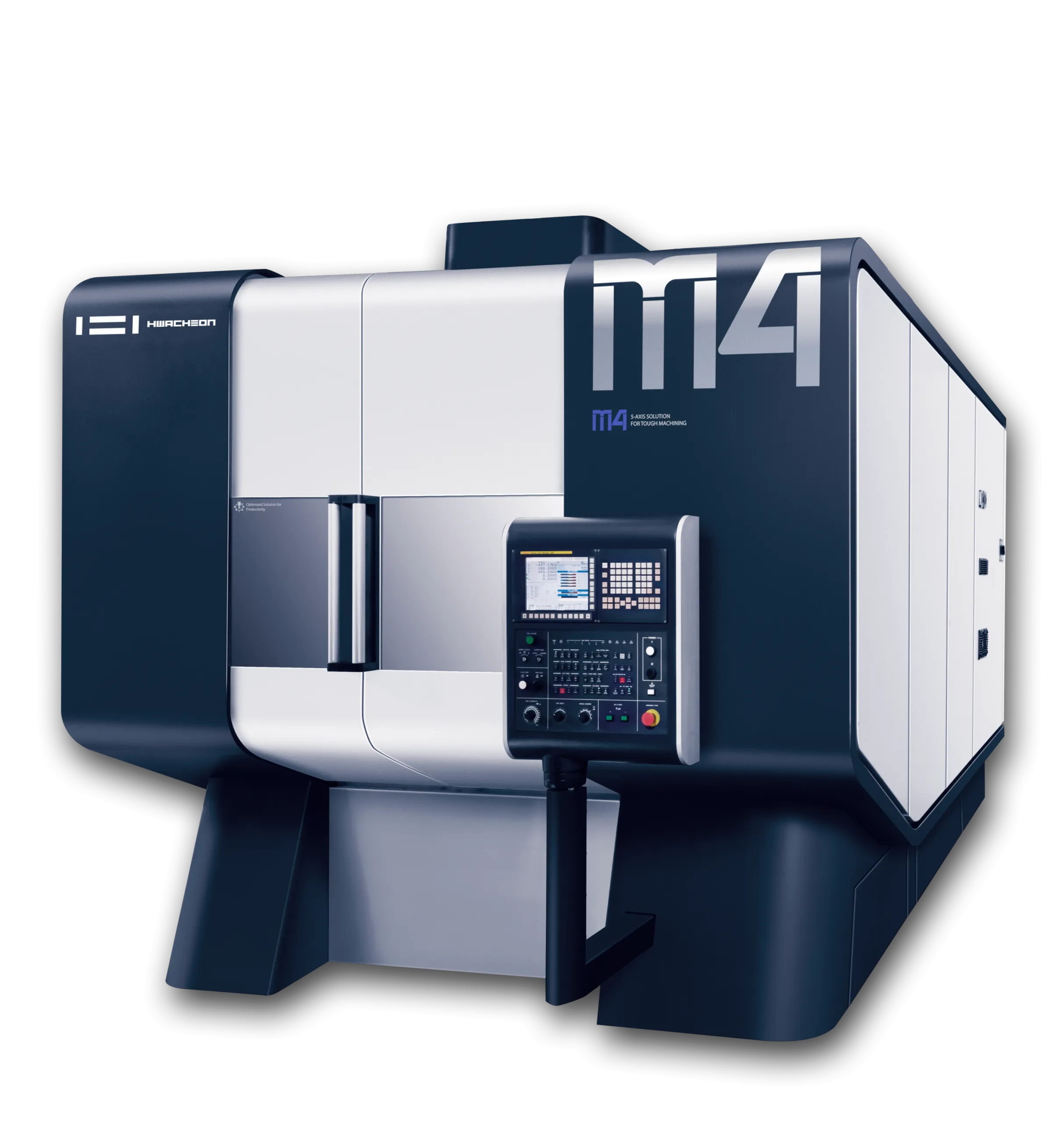 M4-5AX | 5-axis machining centre with Ø800 x 630 mm table (1,2