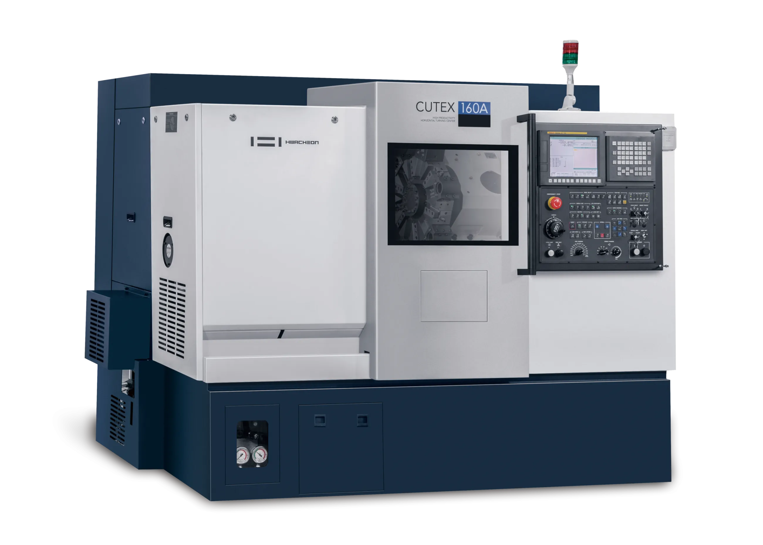 CUTEX-160 | Horizontal lathe with linear guideways for Ø150–200 mm