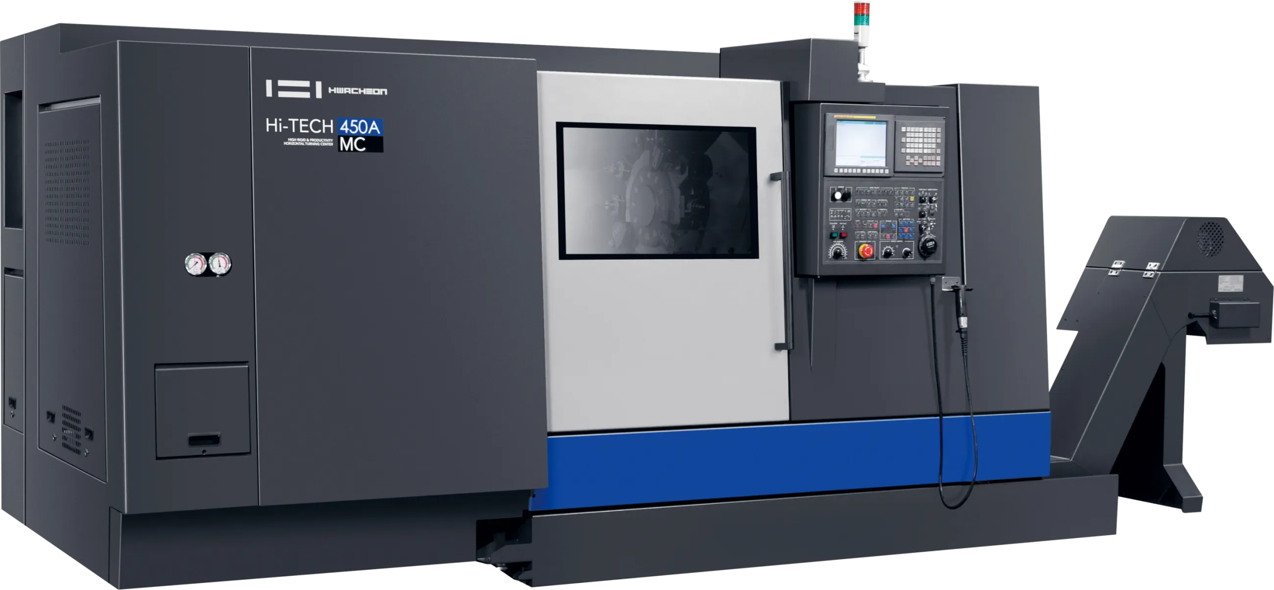 Hi-TECH 450 | Horizontale Drehmaschine mit Flachführungen für