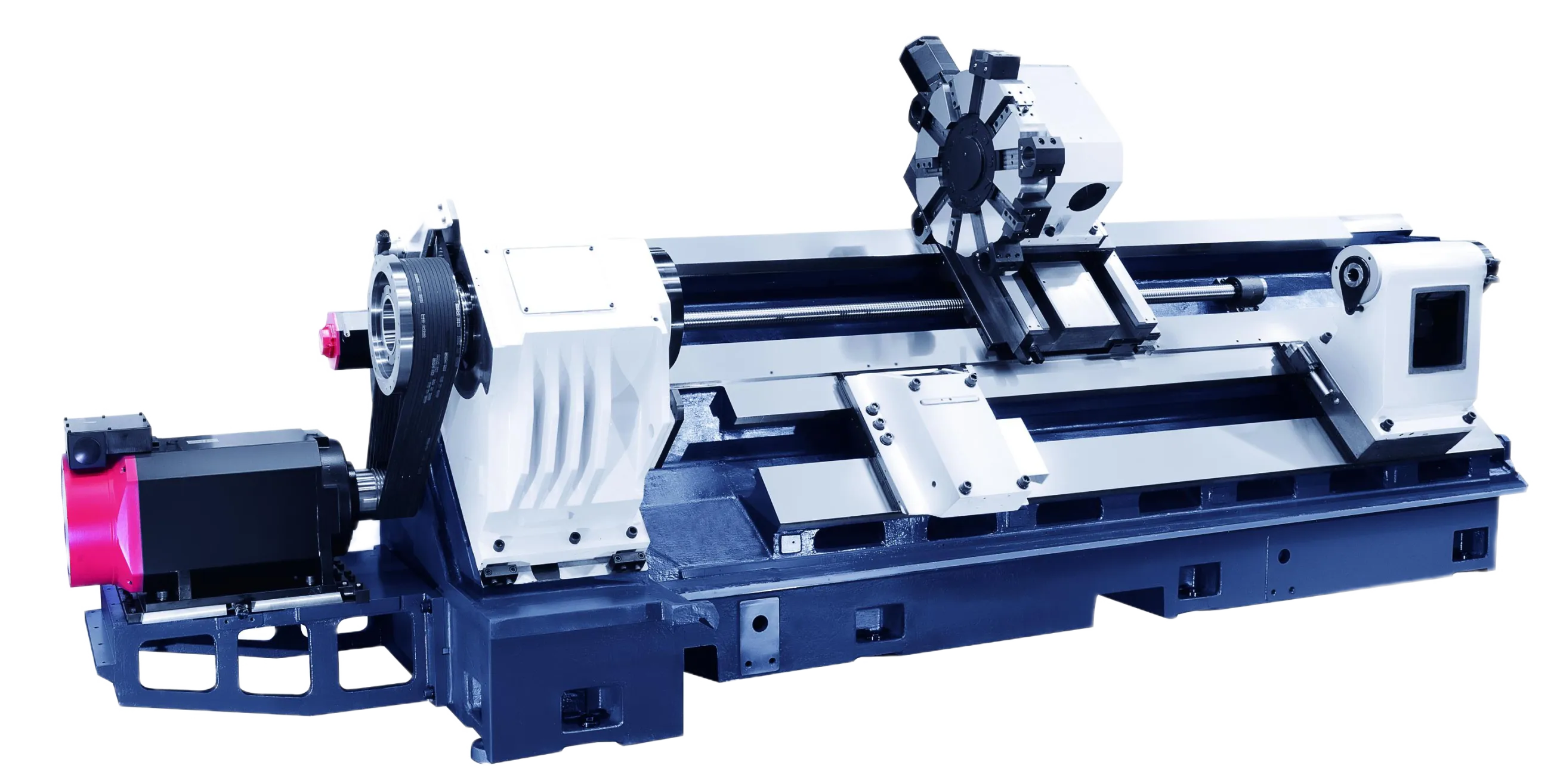 Hi-TECH 550 | Horizontal lathe with box guideways for Ø375–450 mm