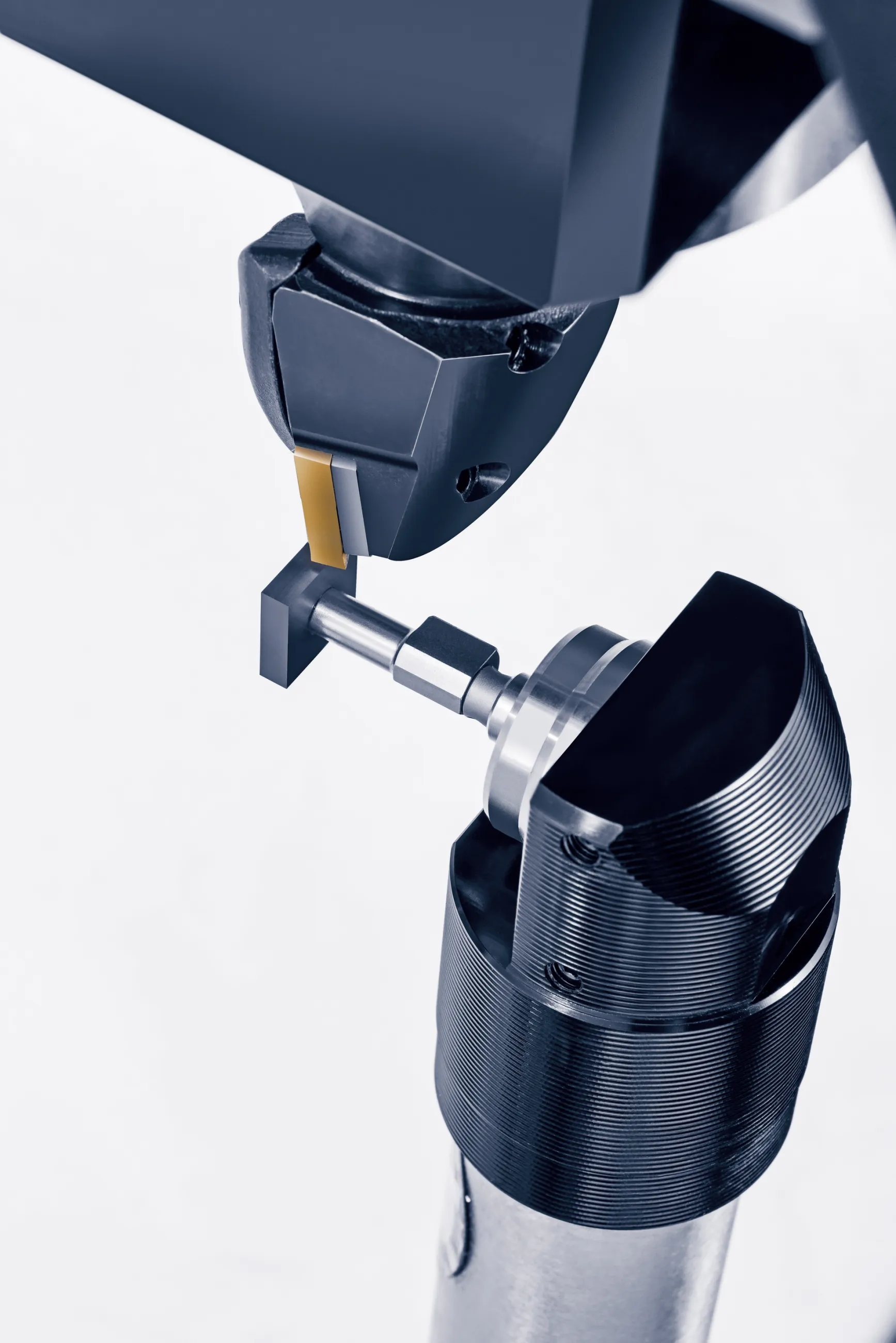 TTC-10 | Twin spindle lathe (front) with box guideways for heavy
