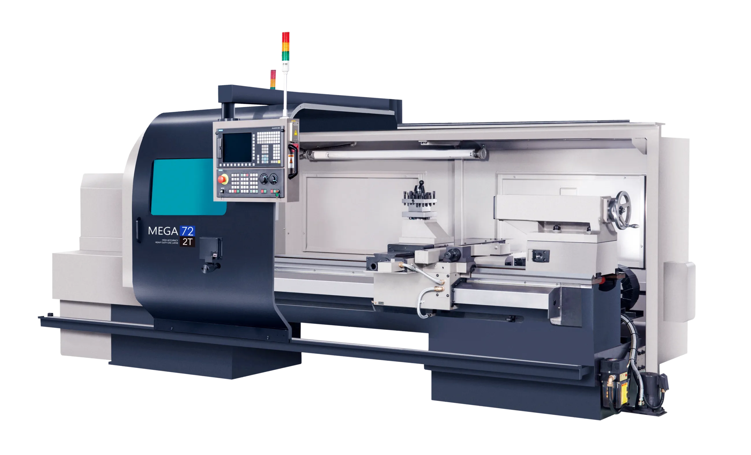 MEGA-72 | Flat bed lathe with a swing diameter of Ø720 mm (cycle