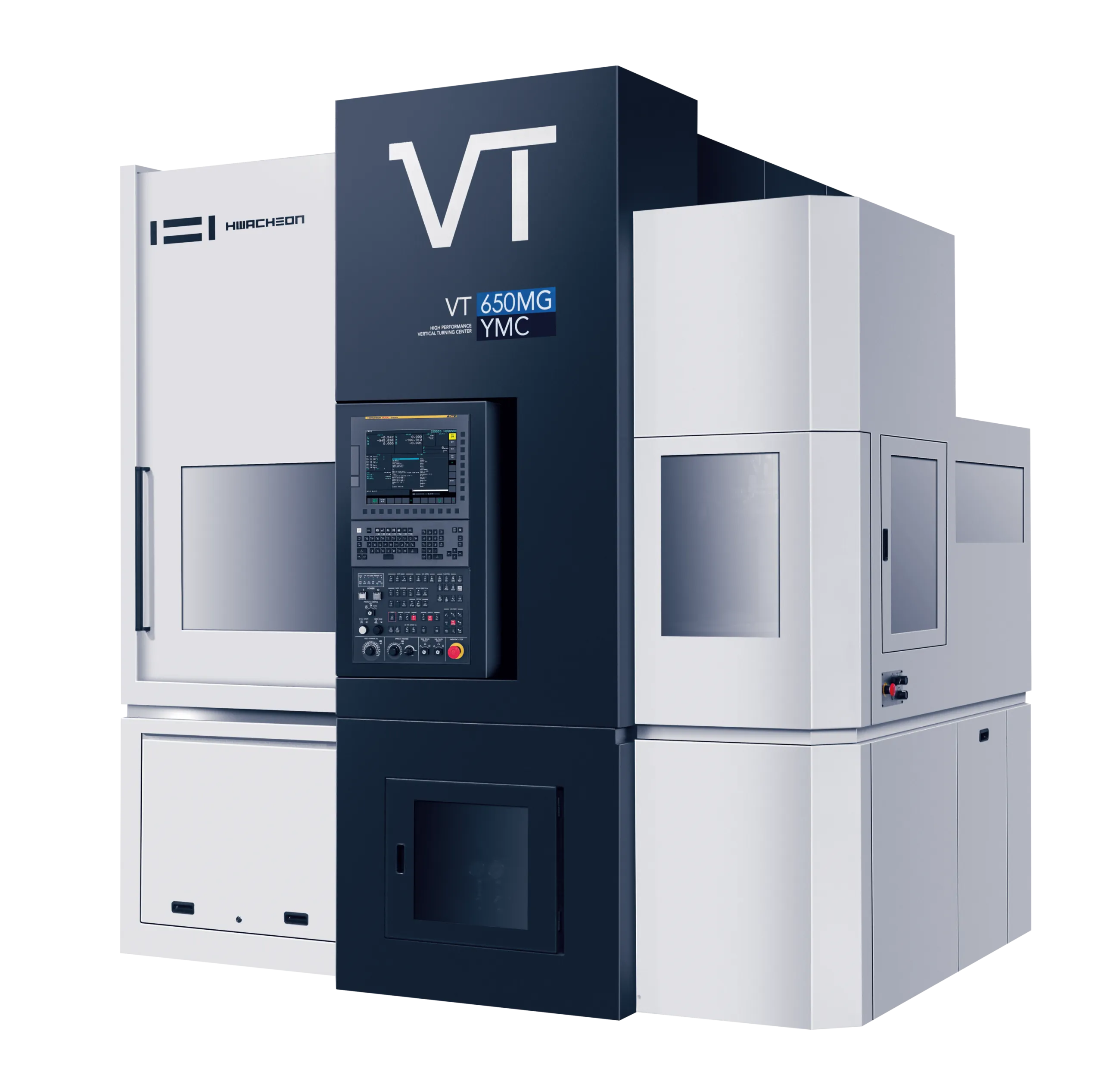 VT-650 | Vertical turning centre with Ø450 mm chuck, Y-axis, and